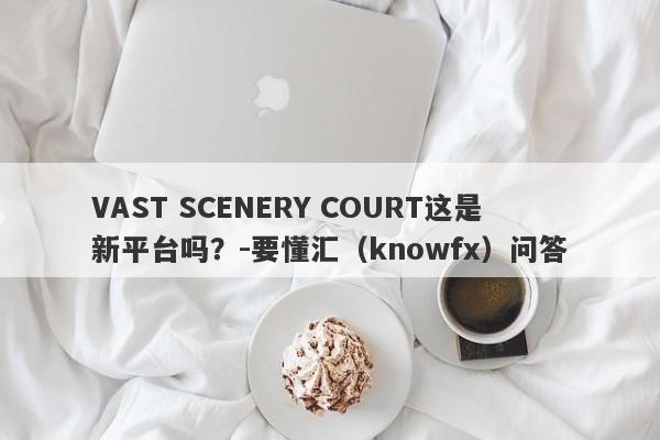 VAST SCENERY COURT这是新平台吗？-要懂汇（knowfx）问答