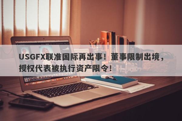 USGFX联准国际再出事！董事限制出境，授权代表被执行资产限令！