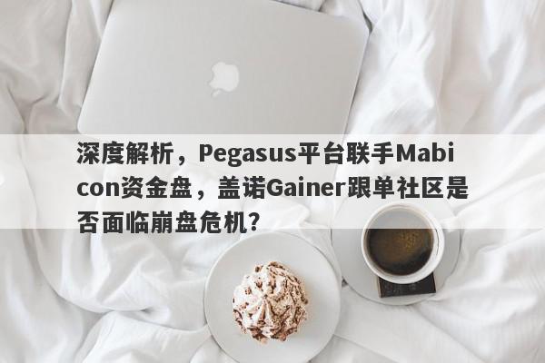 深度解析，Pegasus平台联手Mabicon资金盘，盖诺Gainer跟单社区是否面临崩盘危机？