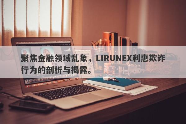 聚焦金融领域乱象，LIRUNEX利惠欺诈行为的剖析与揭露。