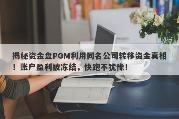 揭秘资金盘PGM利用同名公司转移资金真相！账户盈利被冻结，快跑不犹豫！