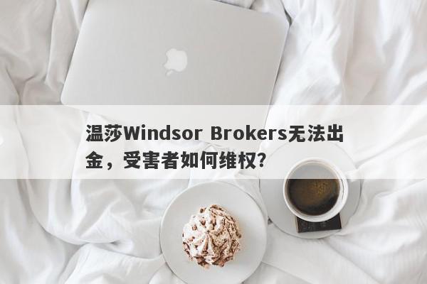 温莎Windsor Brokers无法出金，受害者如何维权？