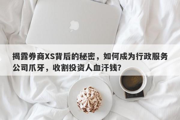 揭露券商XS背后的秘密，如何成为行政服务公司爪牙，收割投资人血汗钱？