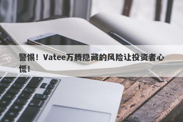 警惕！Vatee万腾隐藏的风险让投资者心慌！