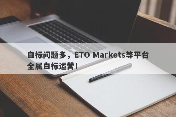 白标问题多，ETO Markets等平台全属白标运营！