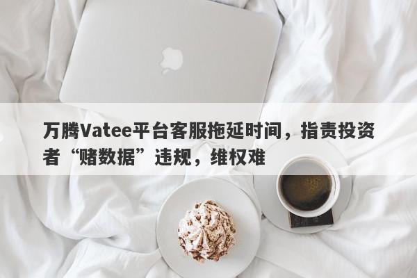 万腾Vatee平台客服拖延时间，指责投资者“赌数据”违规，维权难