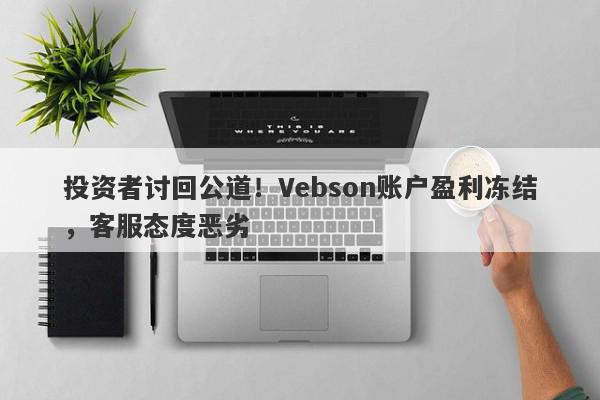 投资者讨回公道！Vebson账户盈利冻结，客服态度恶劣