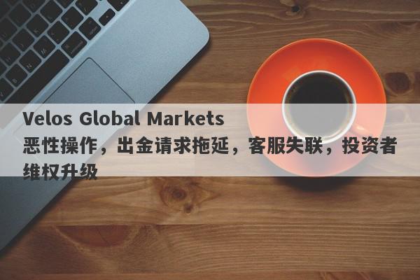 Velos Global Markets恶性操作，出金请求拖延，客服失联，投资者维权升级