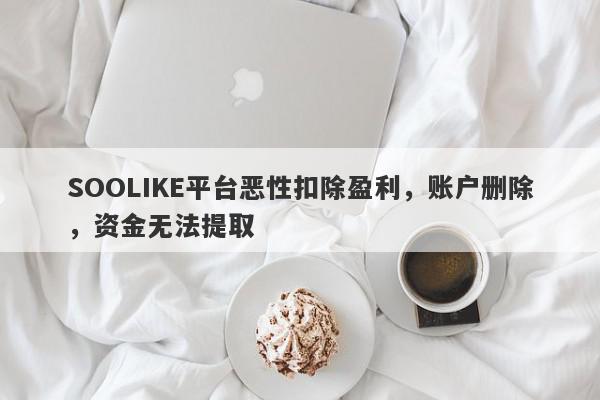 SOOLIKE平台恶性扣除盈利，账户删除，资金无法提取