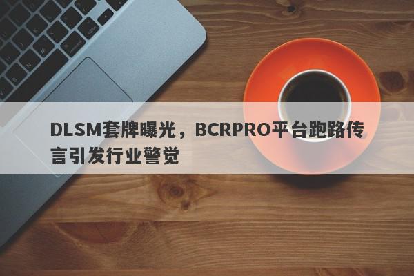 DLSM套牌曝光，BCRPRO平台跑路传言引发行业警觉