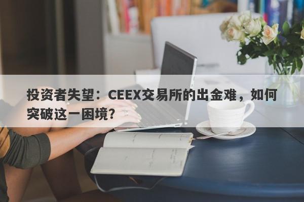 投资者失望：CEEX交易所的出金难，如何突破这一困境？